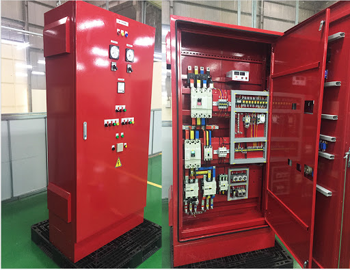 Tủ điện bơm cứu hỏa - Công Ty Cổ Phần Đầu Tư Phát Triển QTK Hà Nội